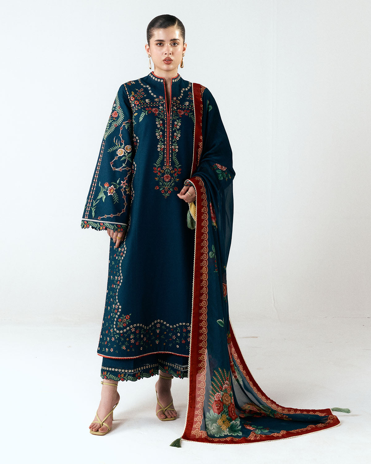 Shahi Latha Unstitched Fabric Cotton-LF