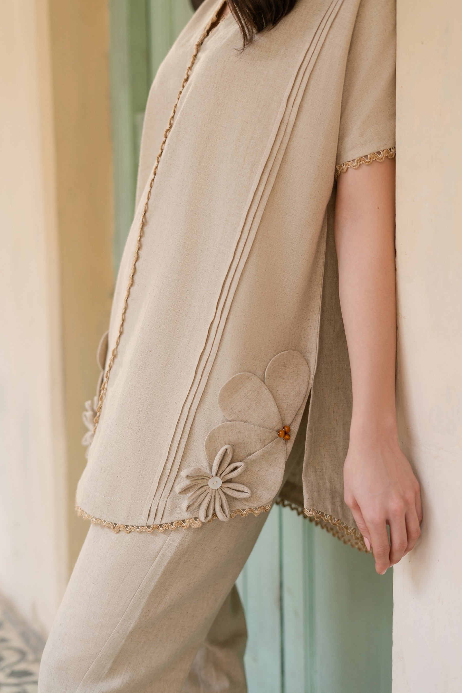 Almond Buff Matching Set