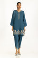 Arabic Linen Embroidered Co-Ord Set
