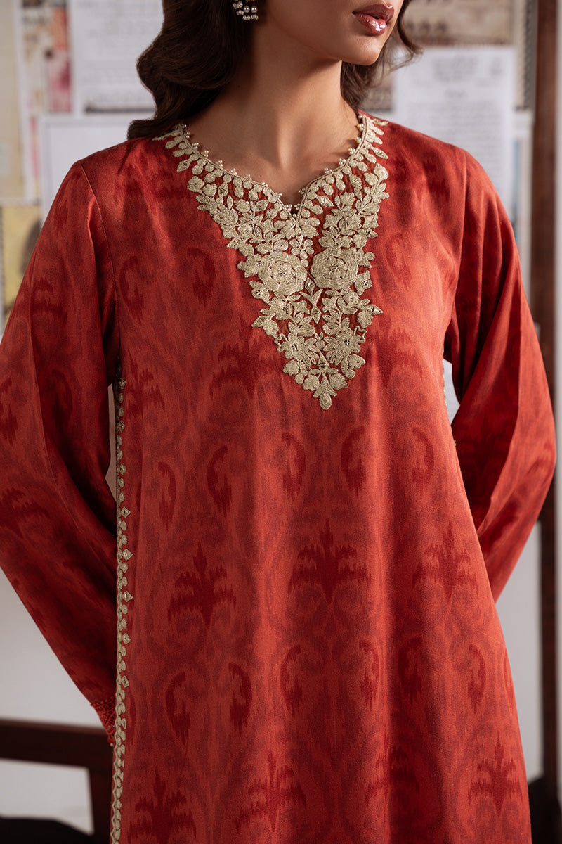 RUSTIC AURA-3PC MARINA PRINTED SUIT