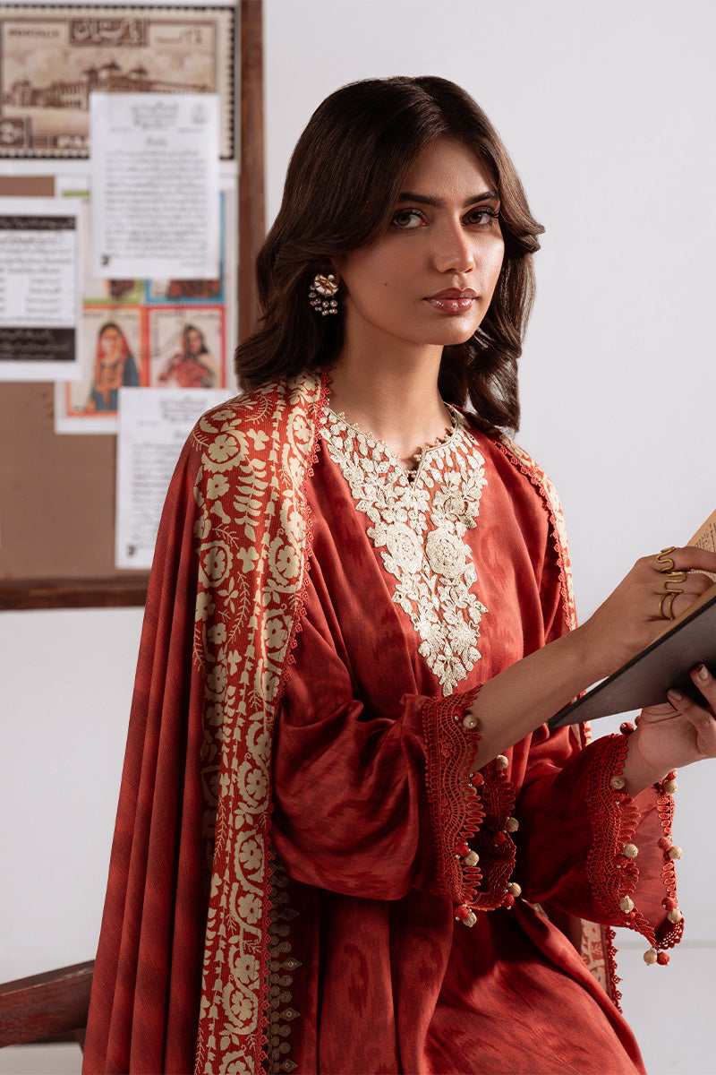 Rustic Aura-3Pc Marina Printed Suit