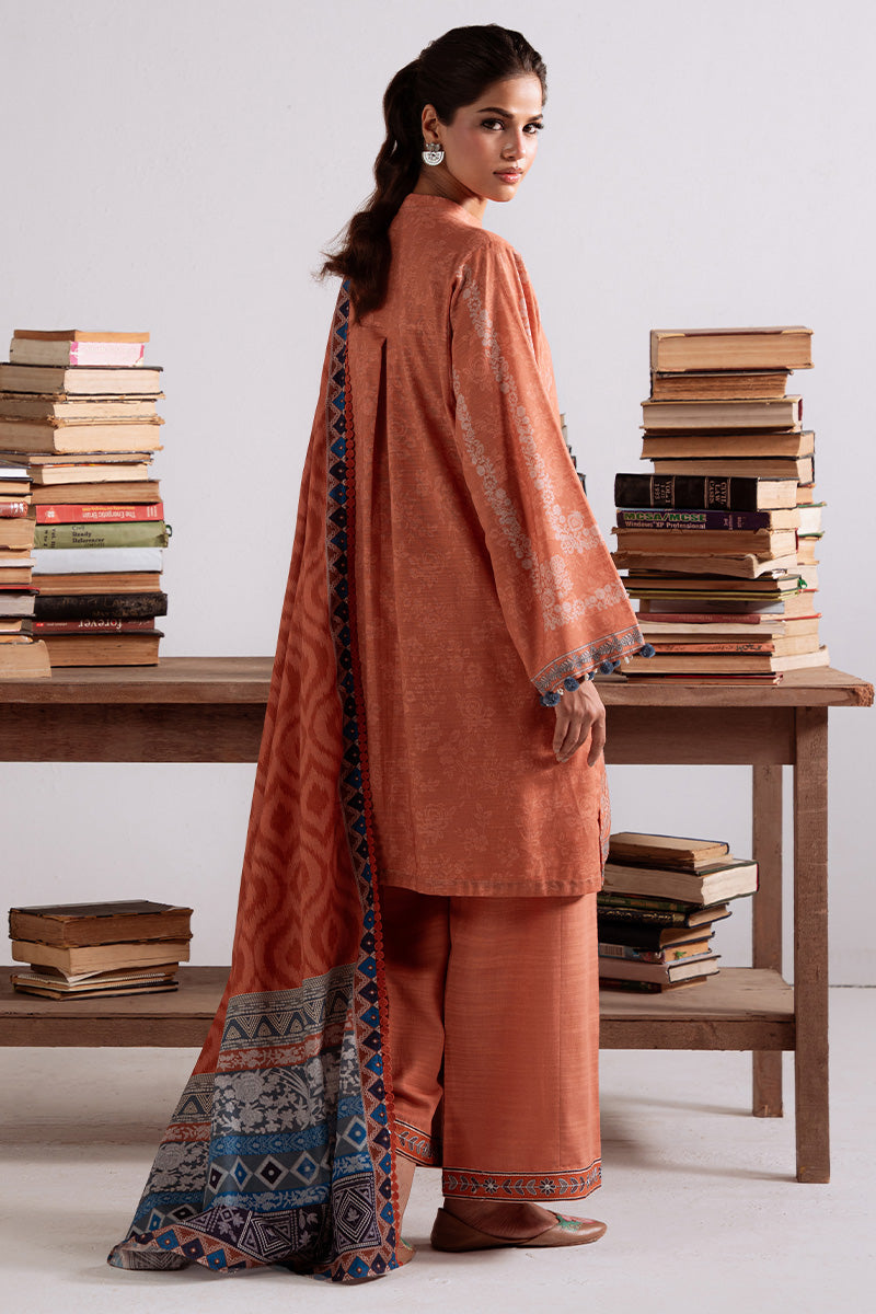 Amber Mirage-3Pc Khaddar Printed