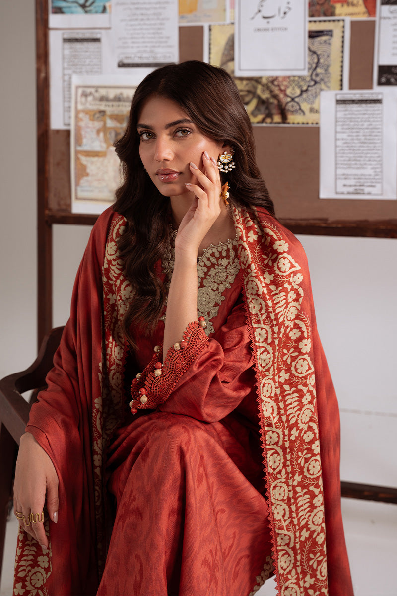 Rustic Aura-3Pc Marina Printed Suit