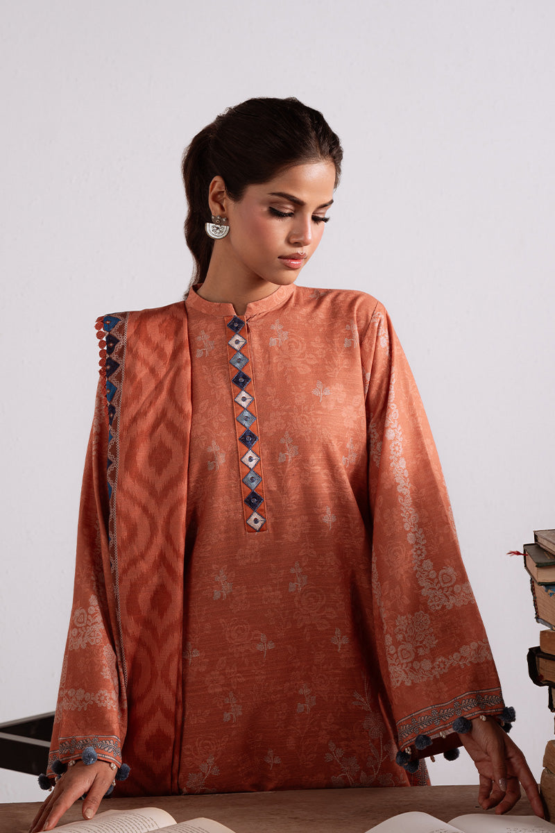 Amber Mirage-3Pc Khaddar Printed