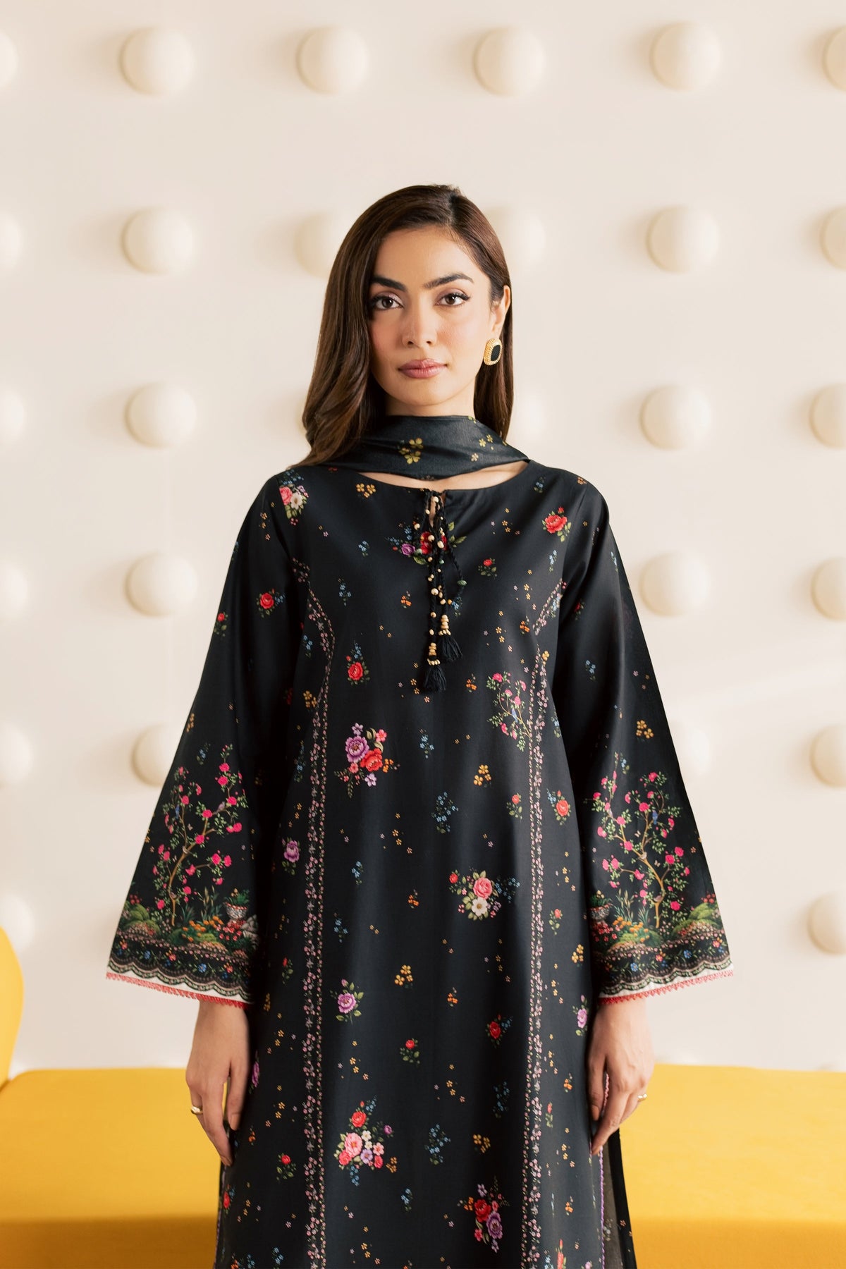 Aubrey 3Pc -Printed Cambric Pret