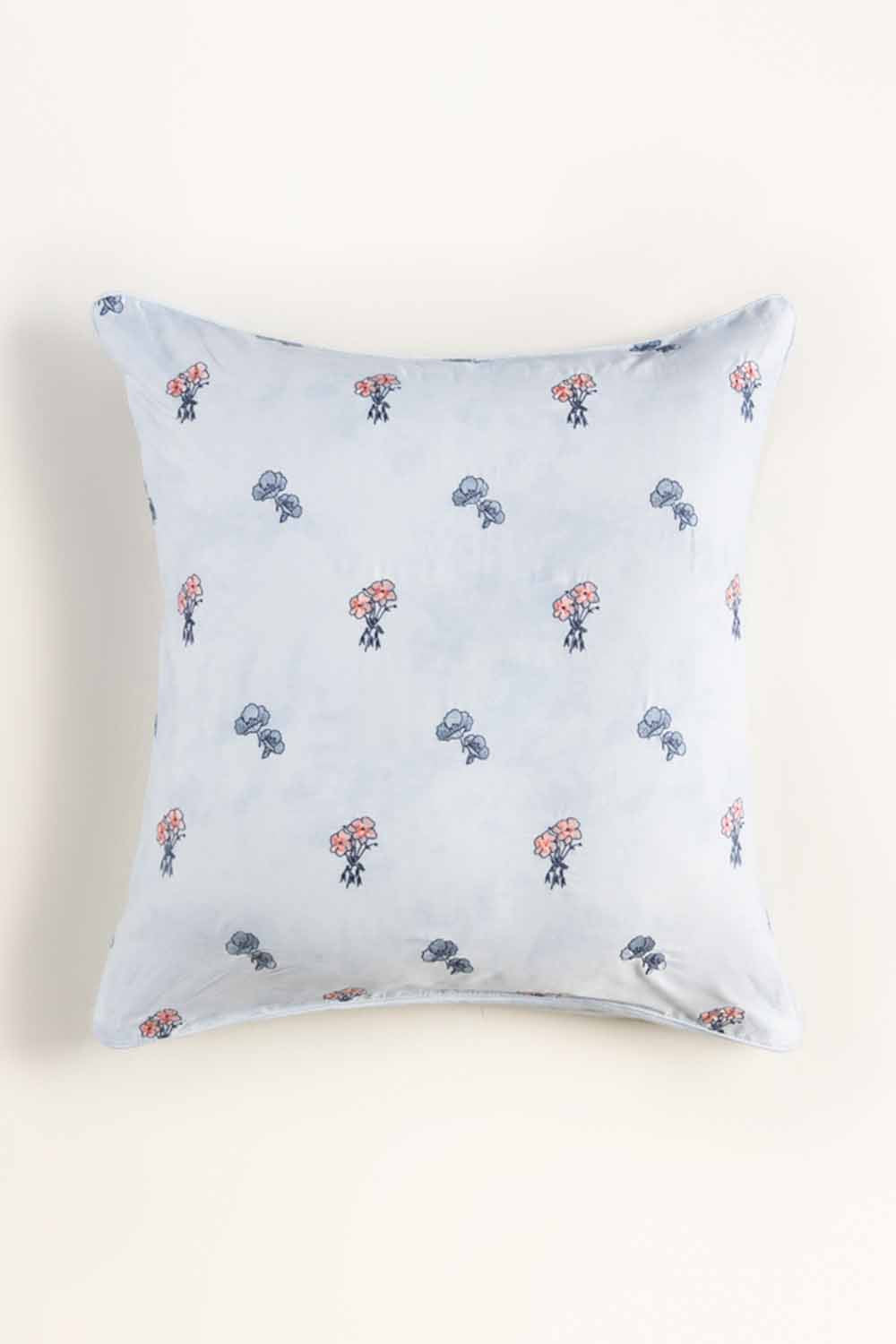 Azure Bud T-300 Euro Sham Cushion Cover