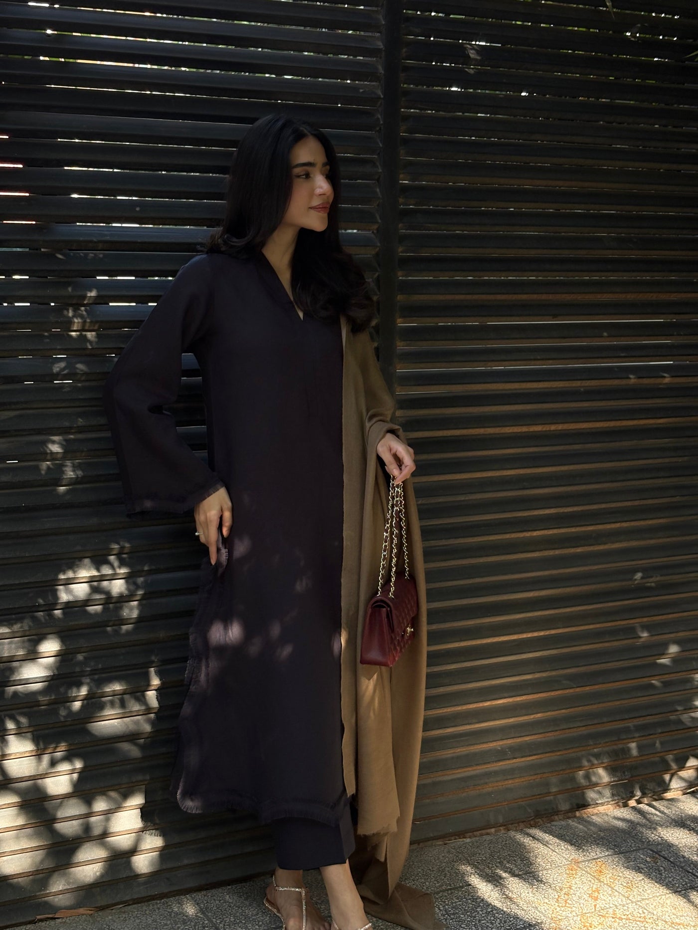 Dark Navy Sable Set