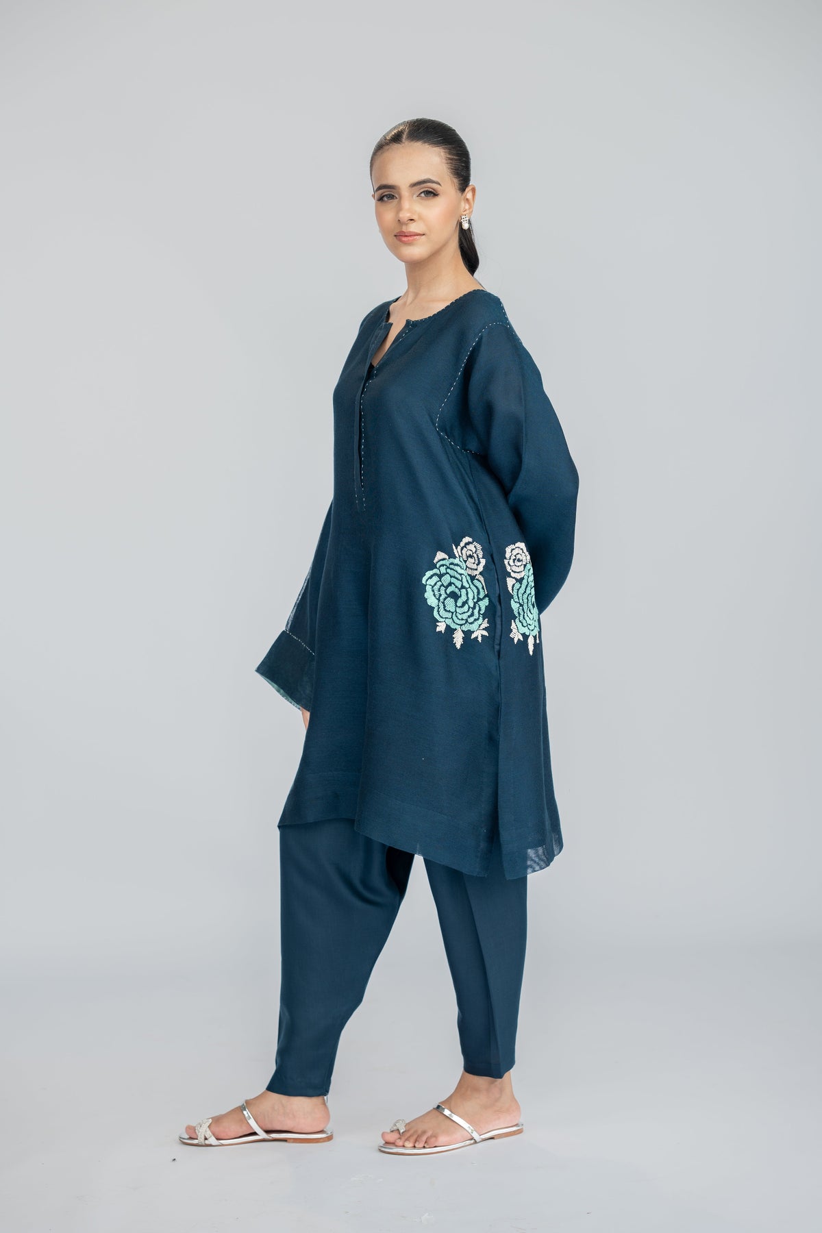 Indigo Garden Tunic