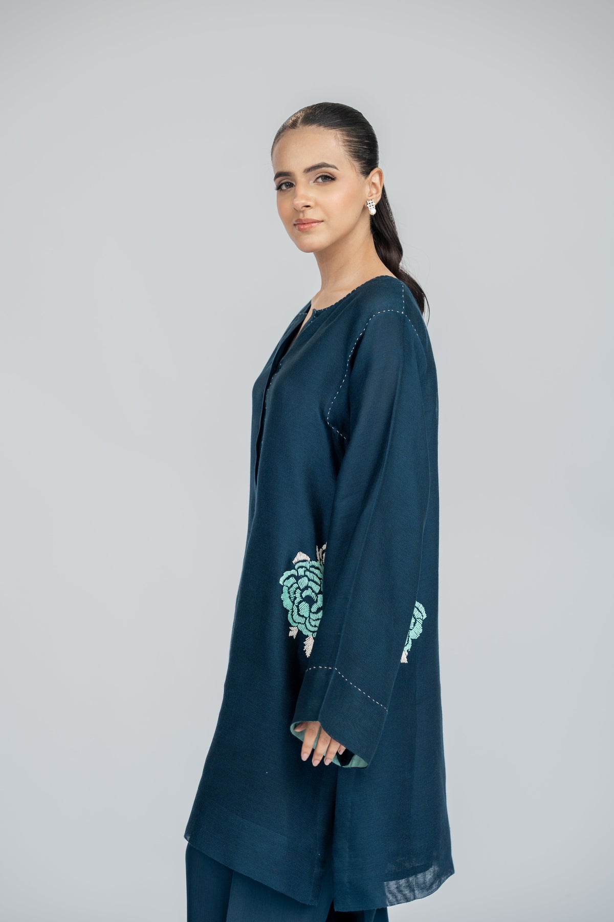 Indigo Garden Tunic