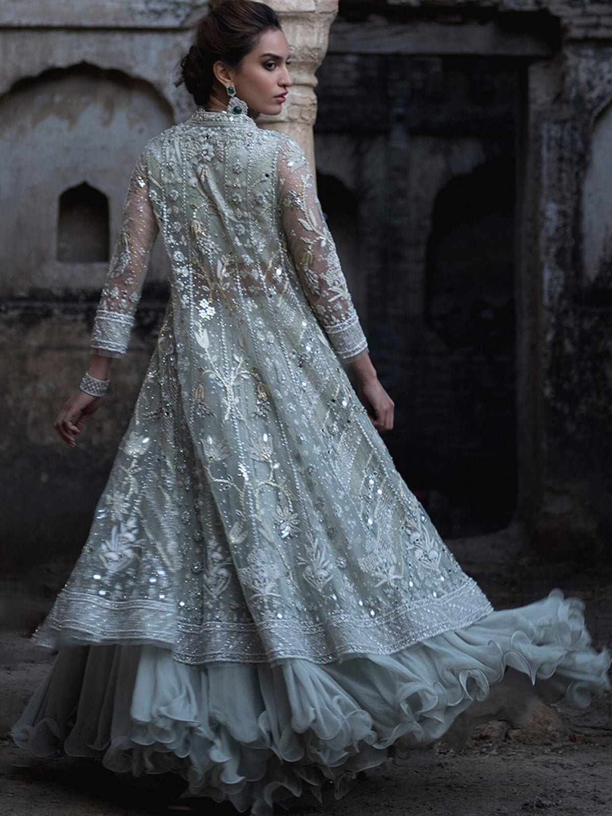 Kalidar & Swirly Lehenga