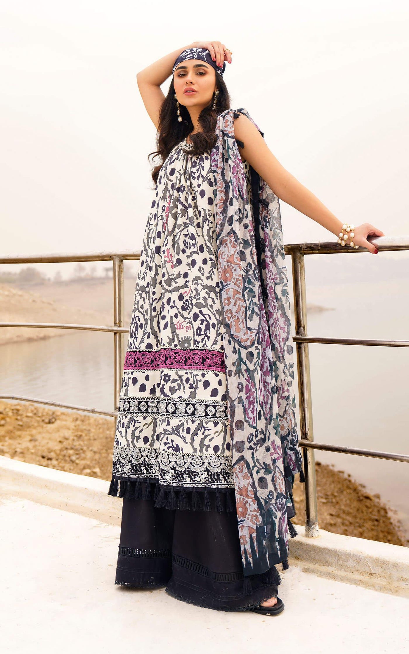 BEGONIA-U141M020 | Unstitched Lawn