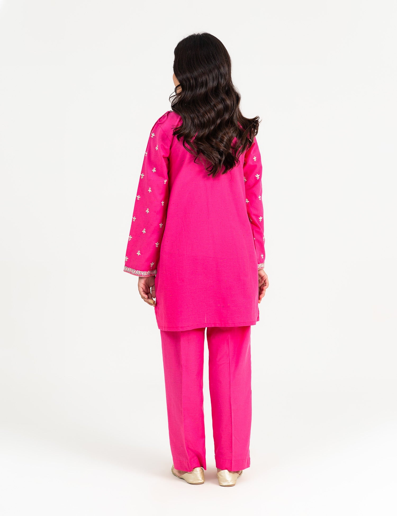 2 Piece Embroidered Suit