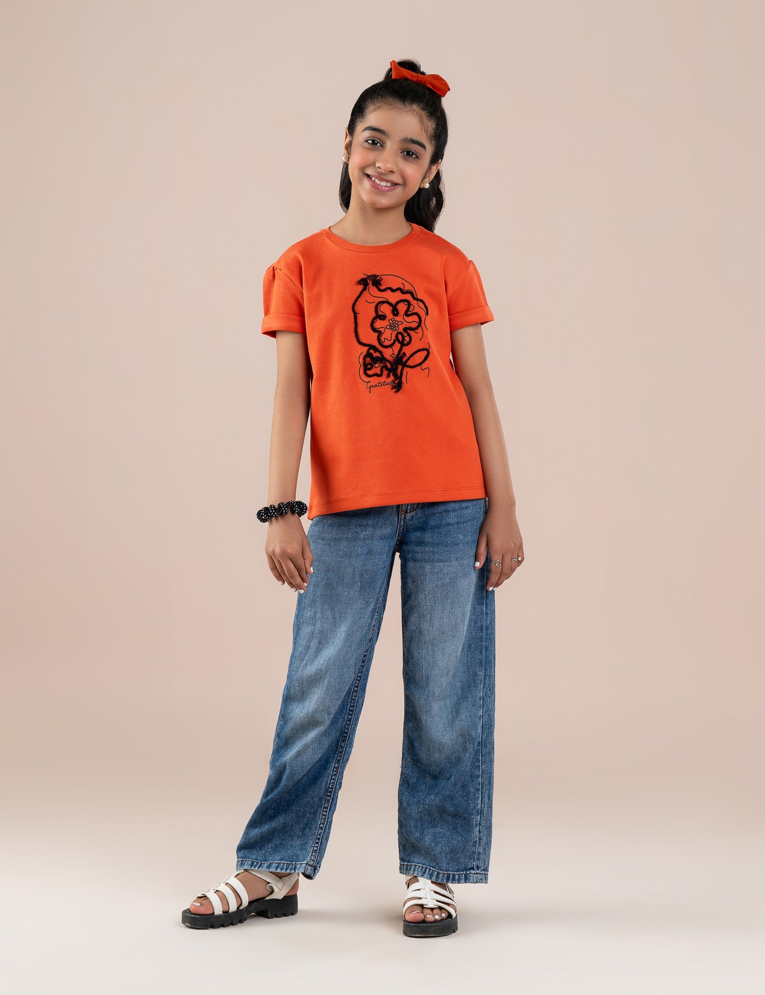 GRATITUDE PRINTED T-SHIRT