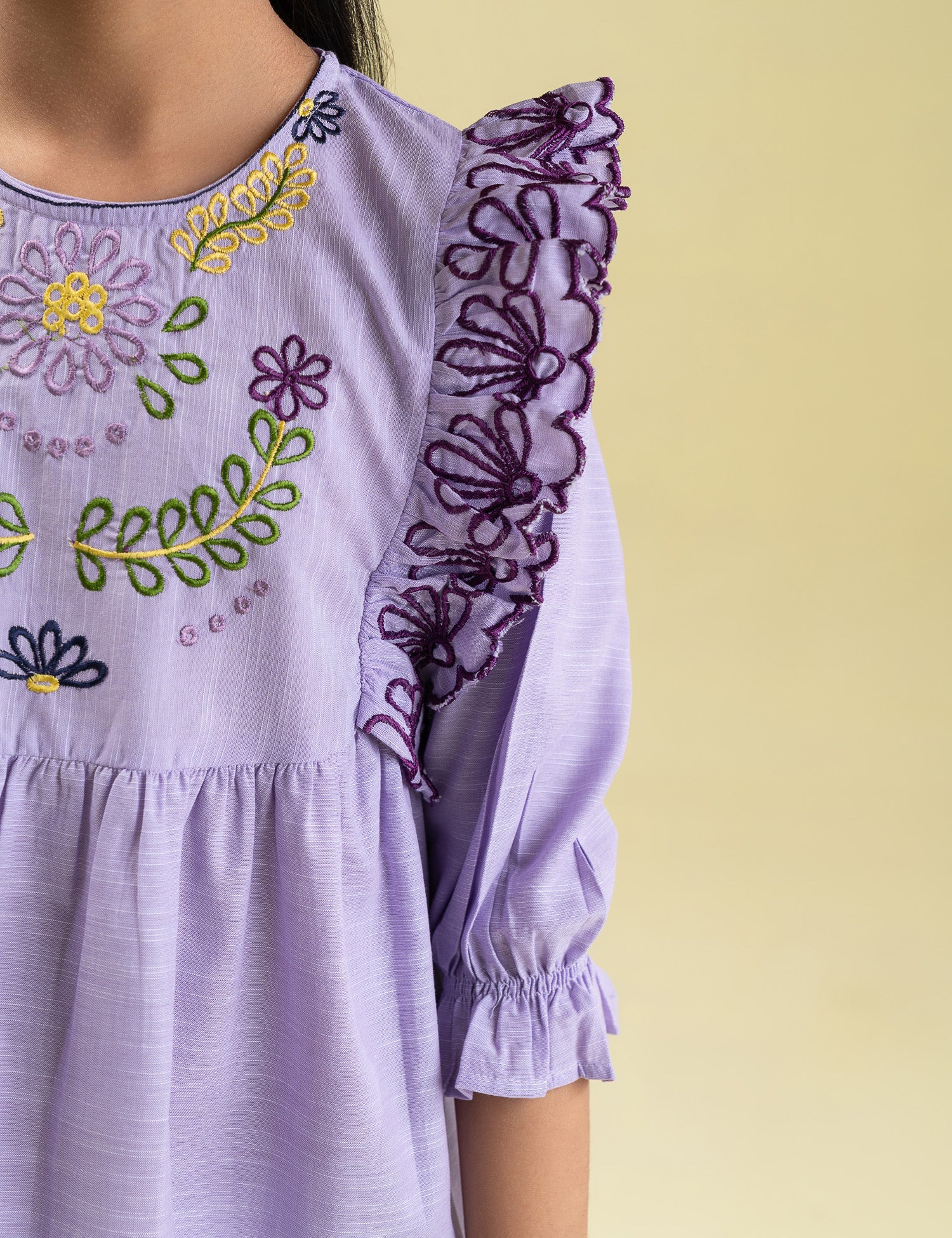 EMBROIDERED DRESS
