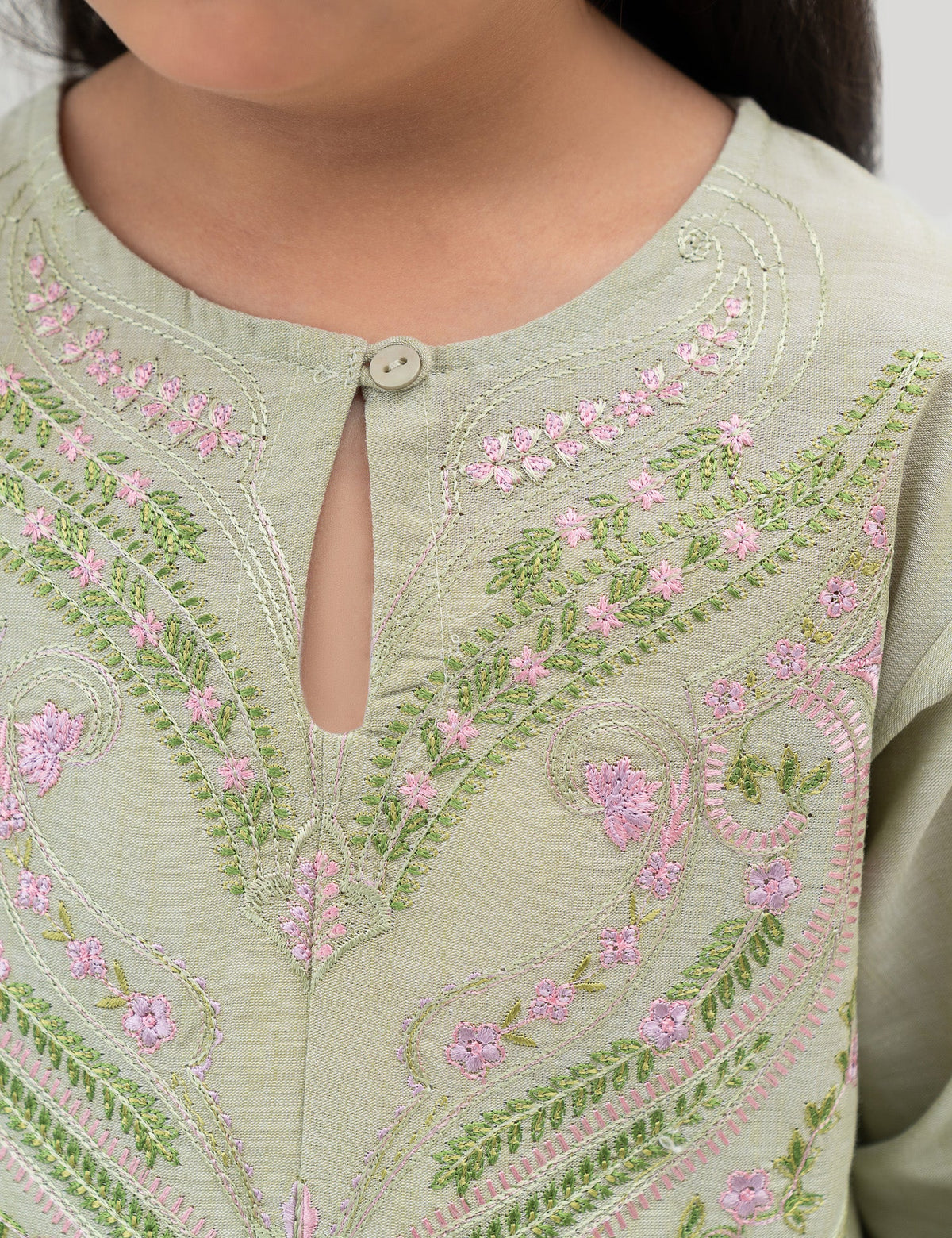 2 PIECE EMBROIDERED SUIT