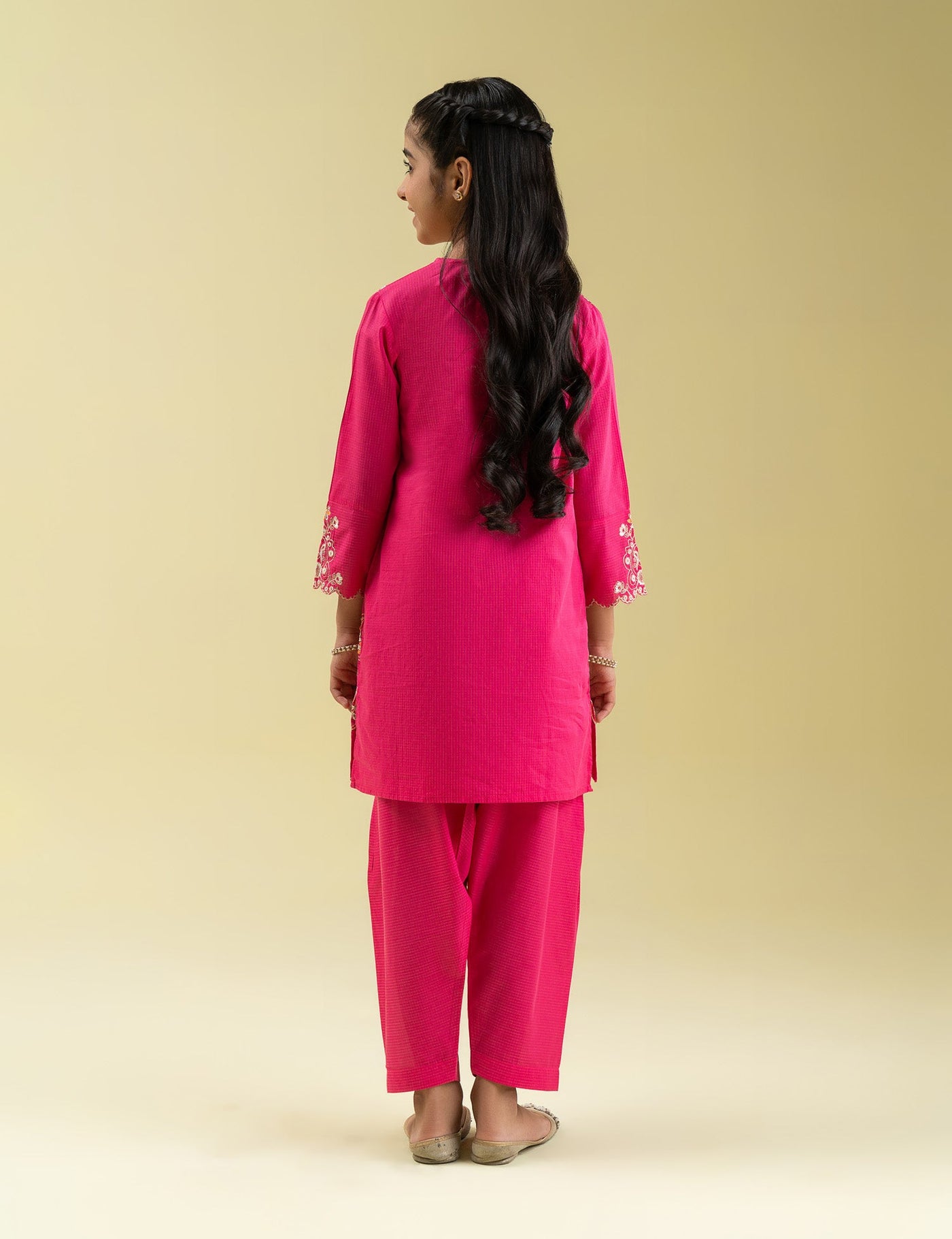 2 Piece Ethnic Embroidered Suit