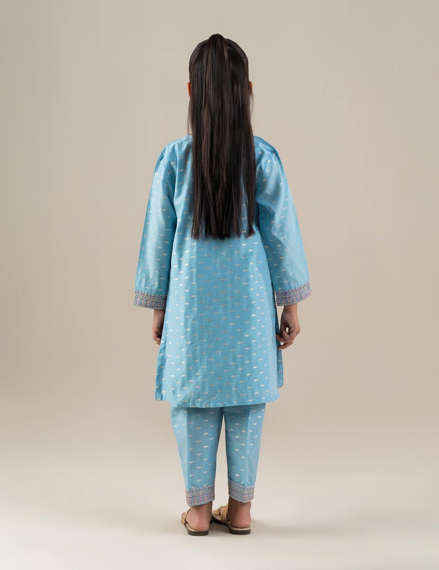 2 PIECE ETHNIC EMBROIDERED SUIT