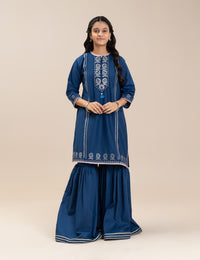 2 PIECE ETHNIC EMBROIDERED SUIT