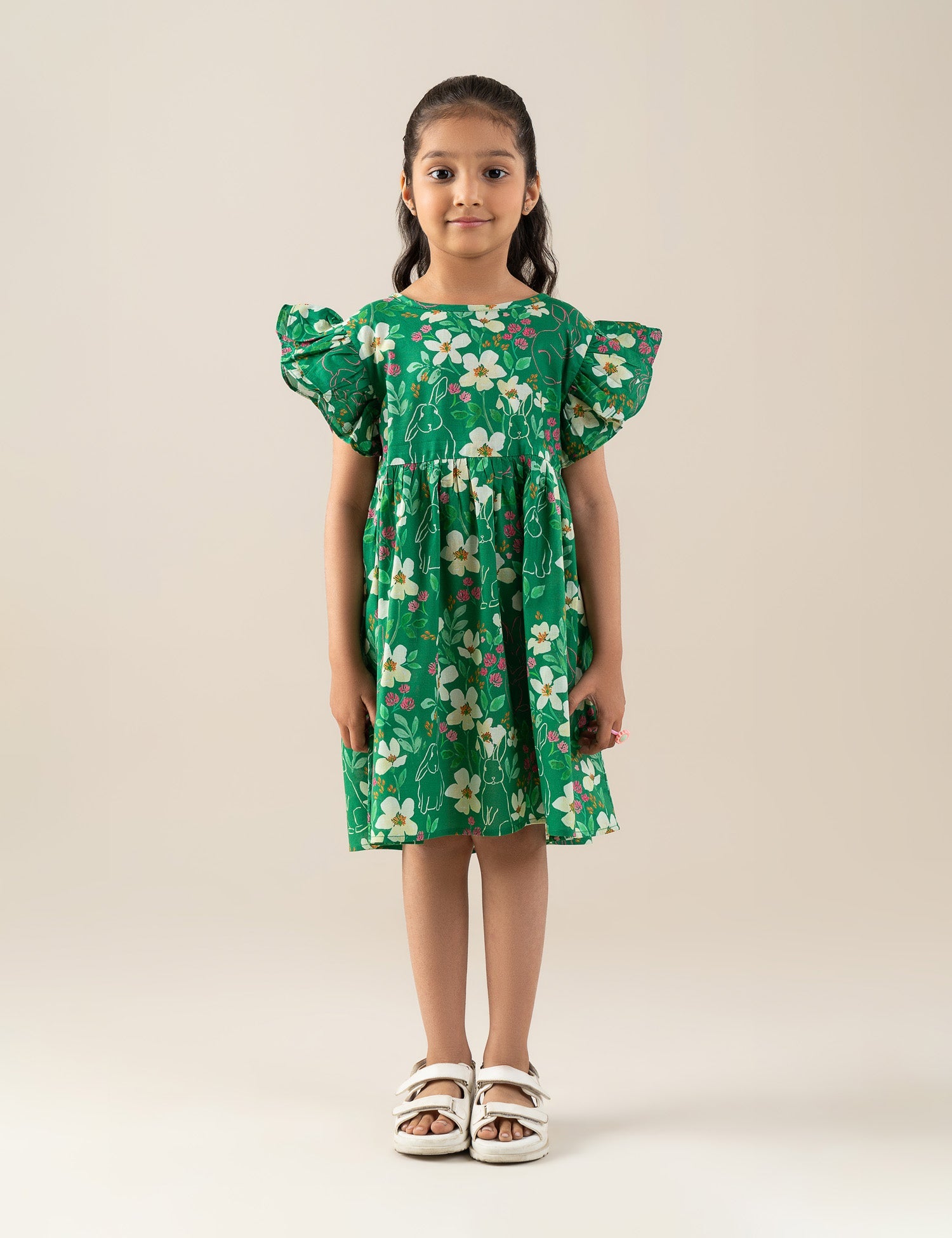 FLORAL PRINTED DRESS