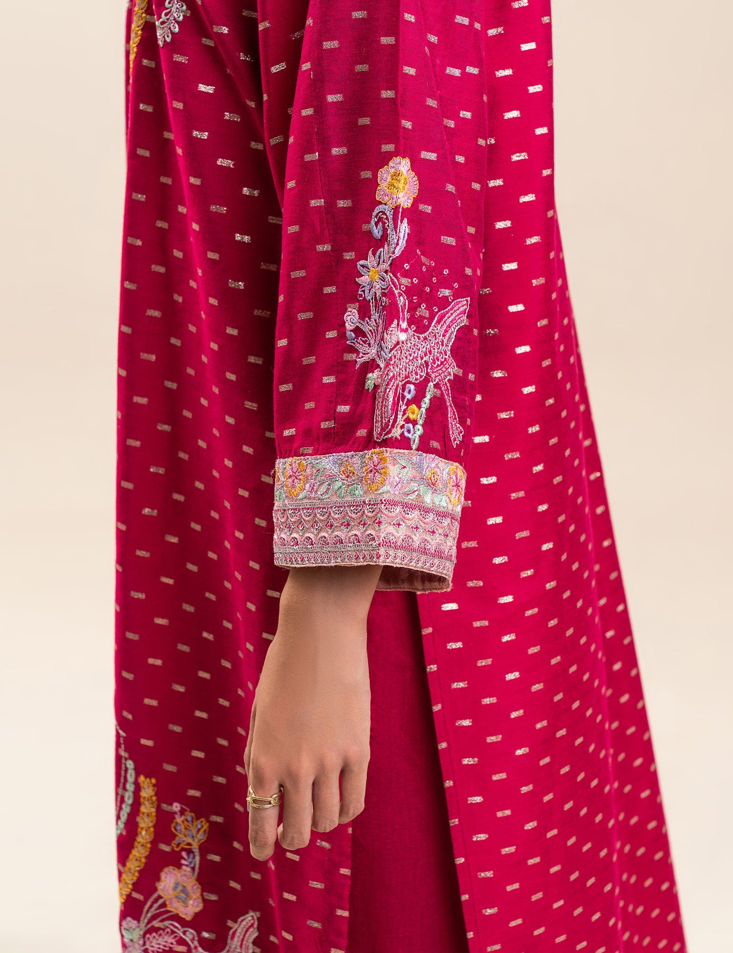 2 PIECE ETHNIC EMBROIDERED SUIT
