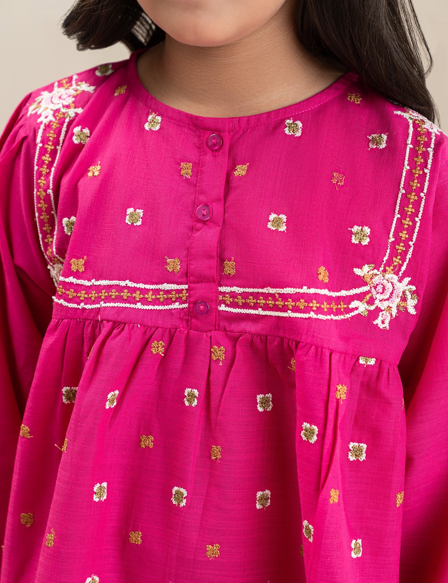 2 PIECE EMBROIDERED SUIT