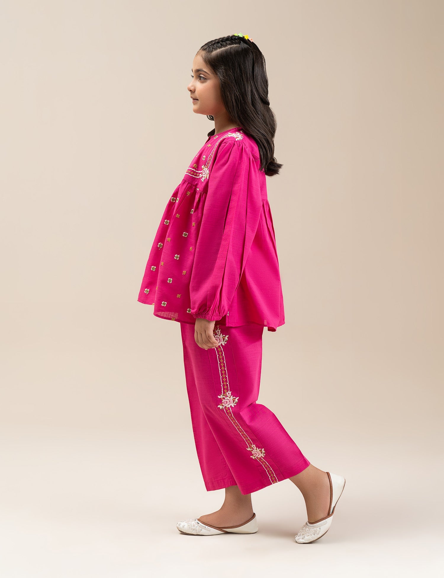 2 PIECE EMBROIDERED SUIT