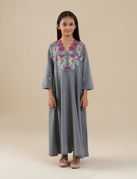 EMBROIDERED DRESS