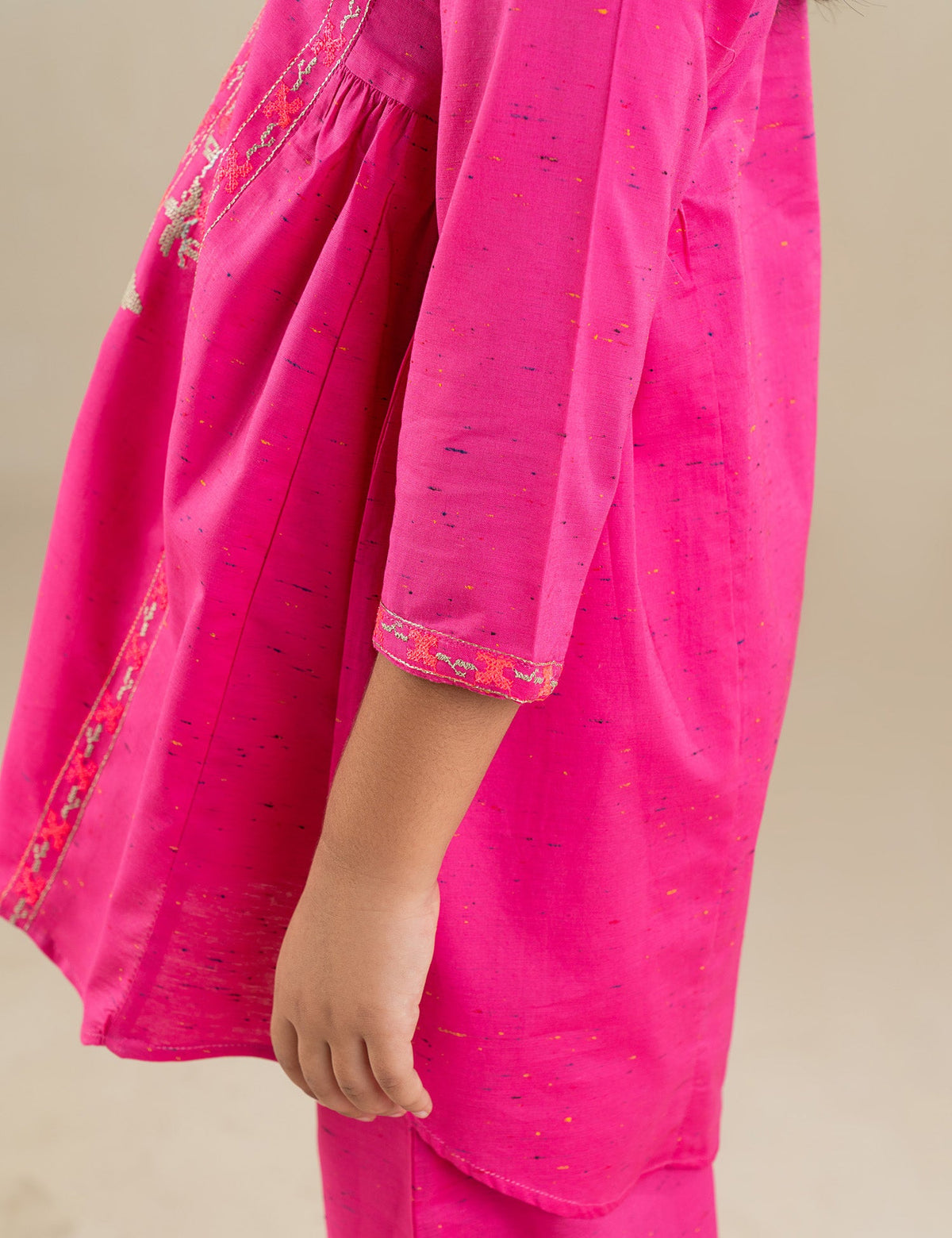 2 PIECE ETHNIC EMBROIDERED SUIT