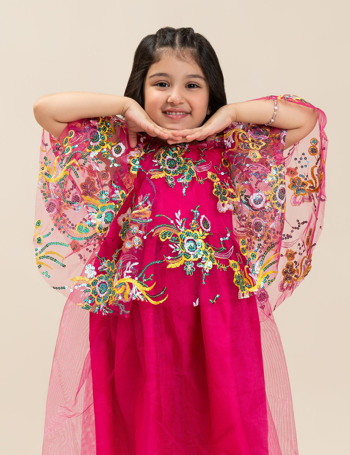EMBROIDERED DRESS