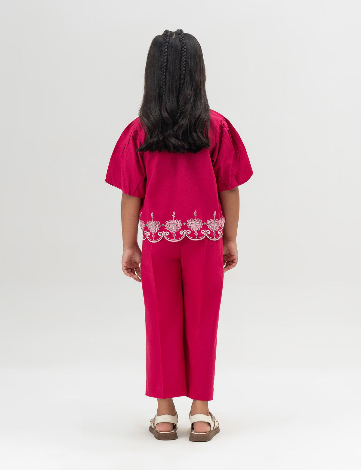 2 PIECE EMBROIDERED SUIT