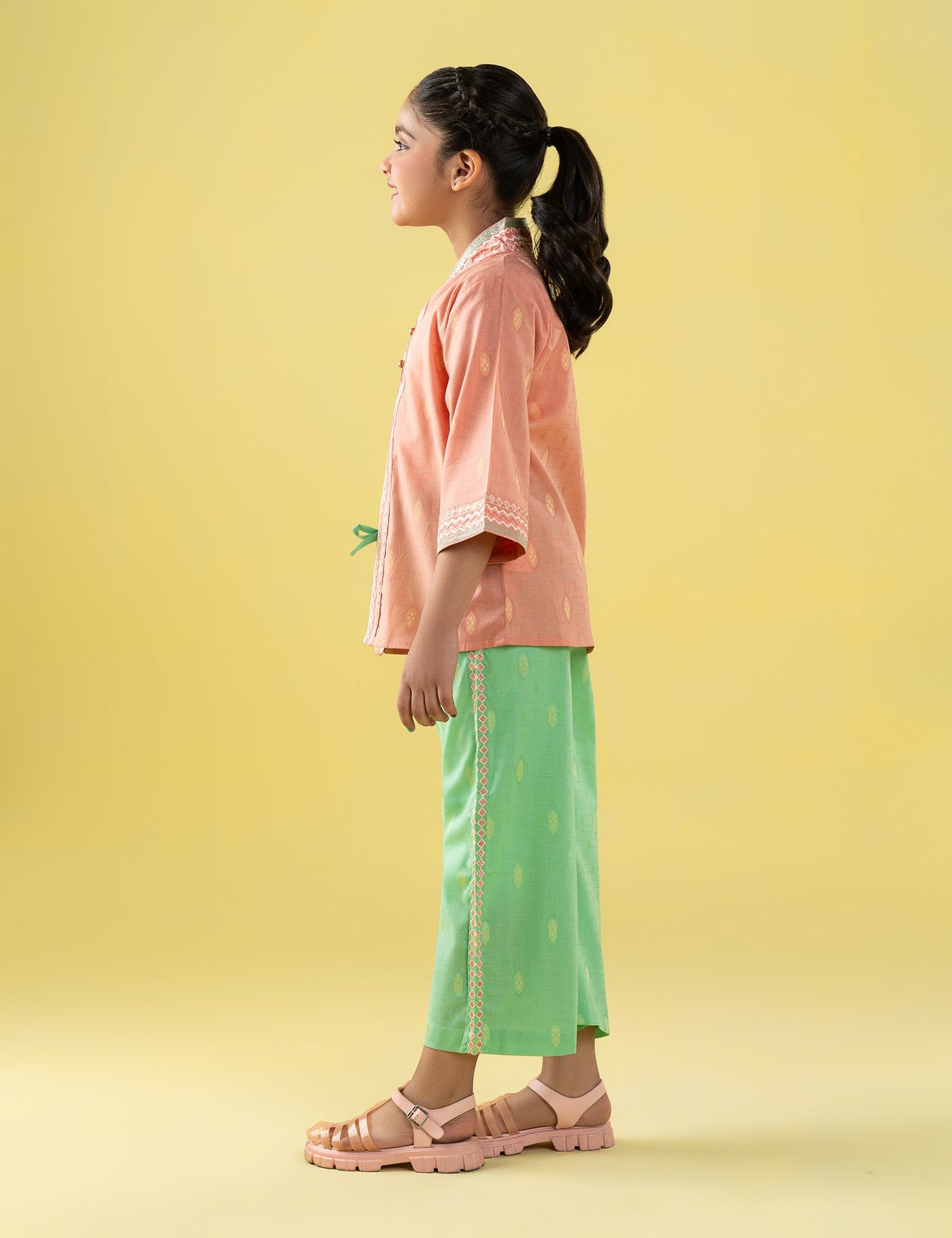 2 Piece Printed Suit