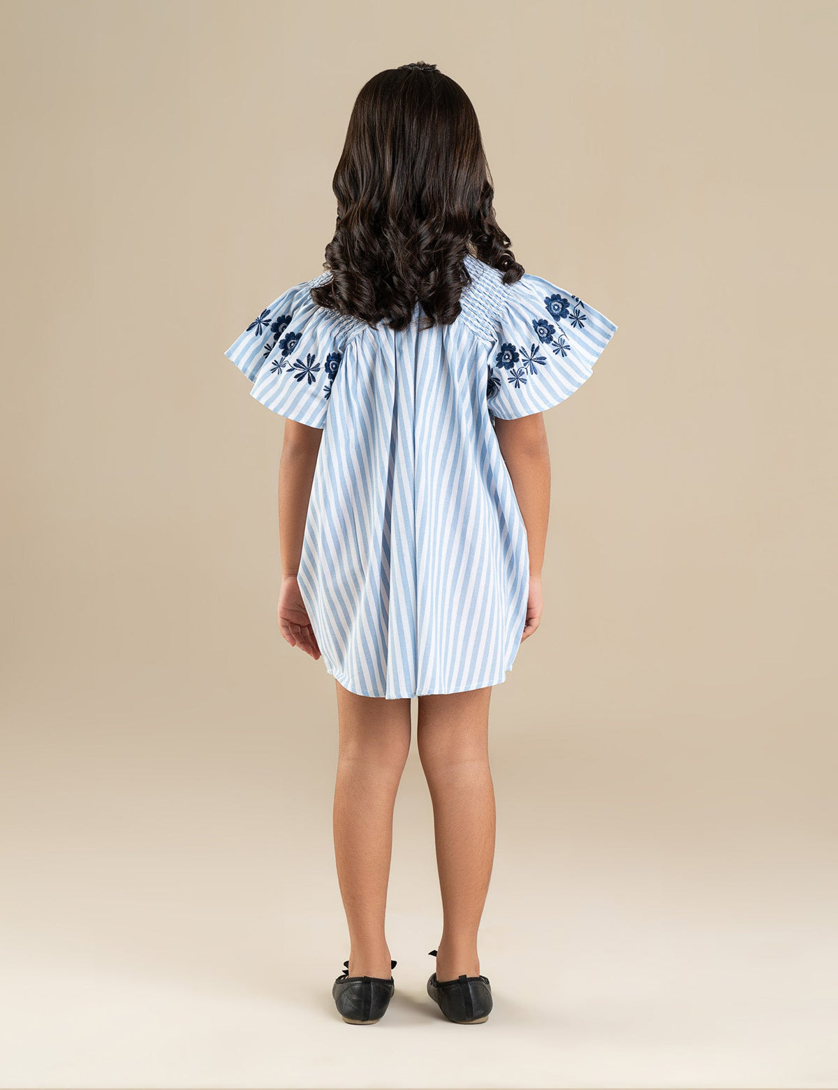 FLORAL EMBROIDERED DRESS