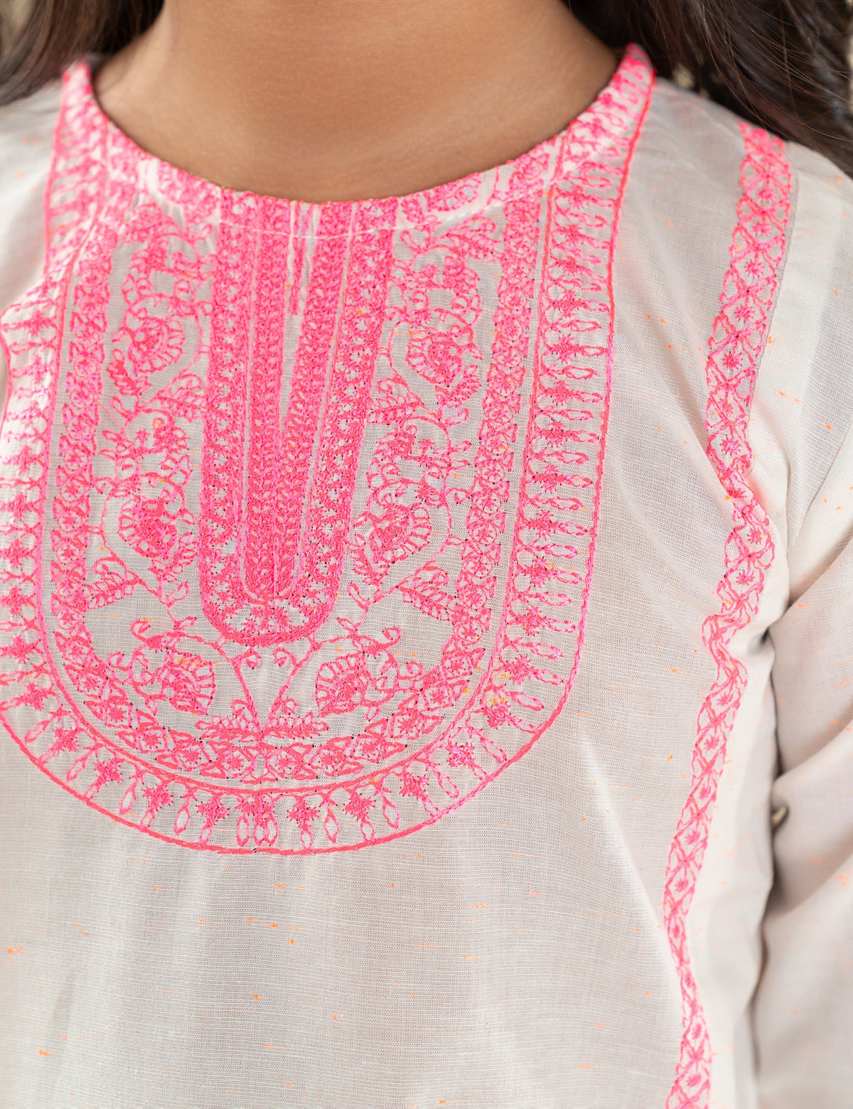 2 PIECE ETHNIC EMBROIDERED SUIT