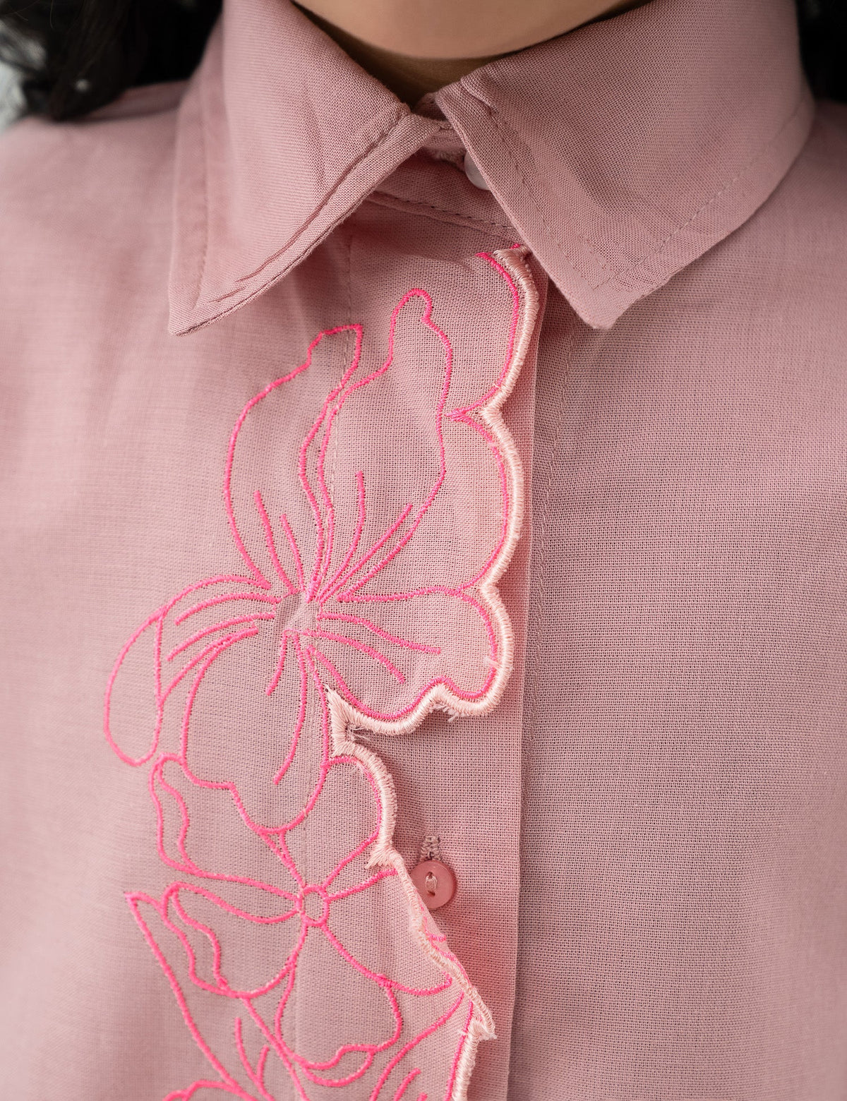 2 PIECE EMBROIDERED SUIT - BK12604GEWS29683-PINK-189711-1-2Y