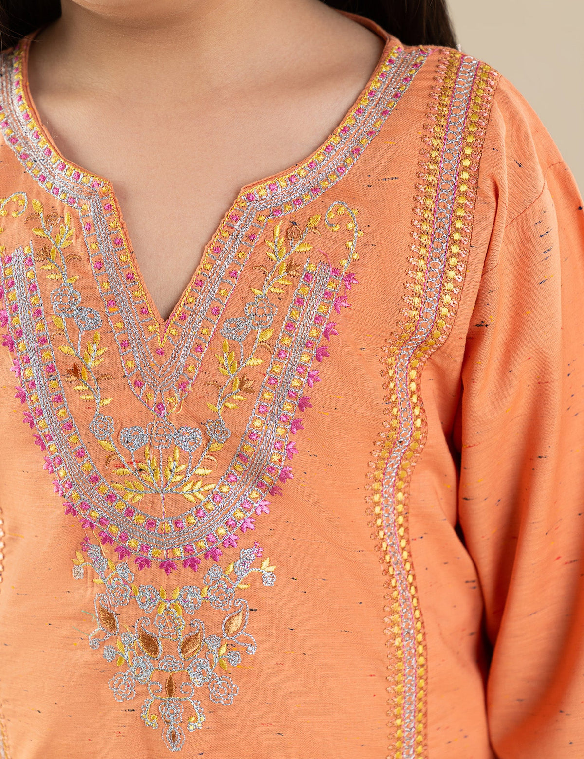 2 PIECE TILLA EMBROIDERED SUIT