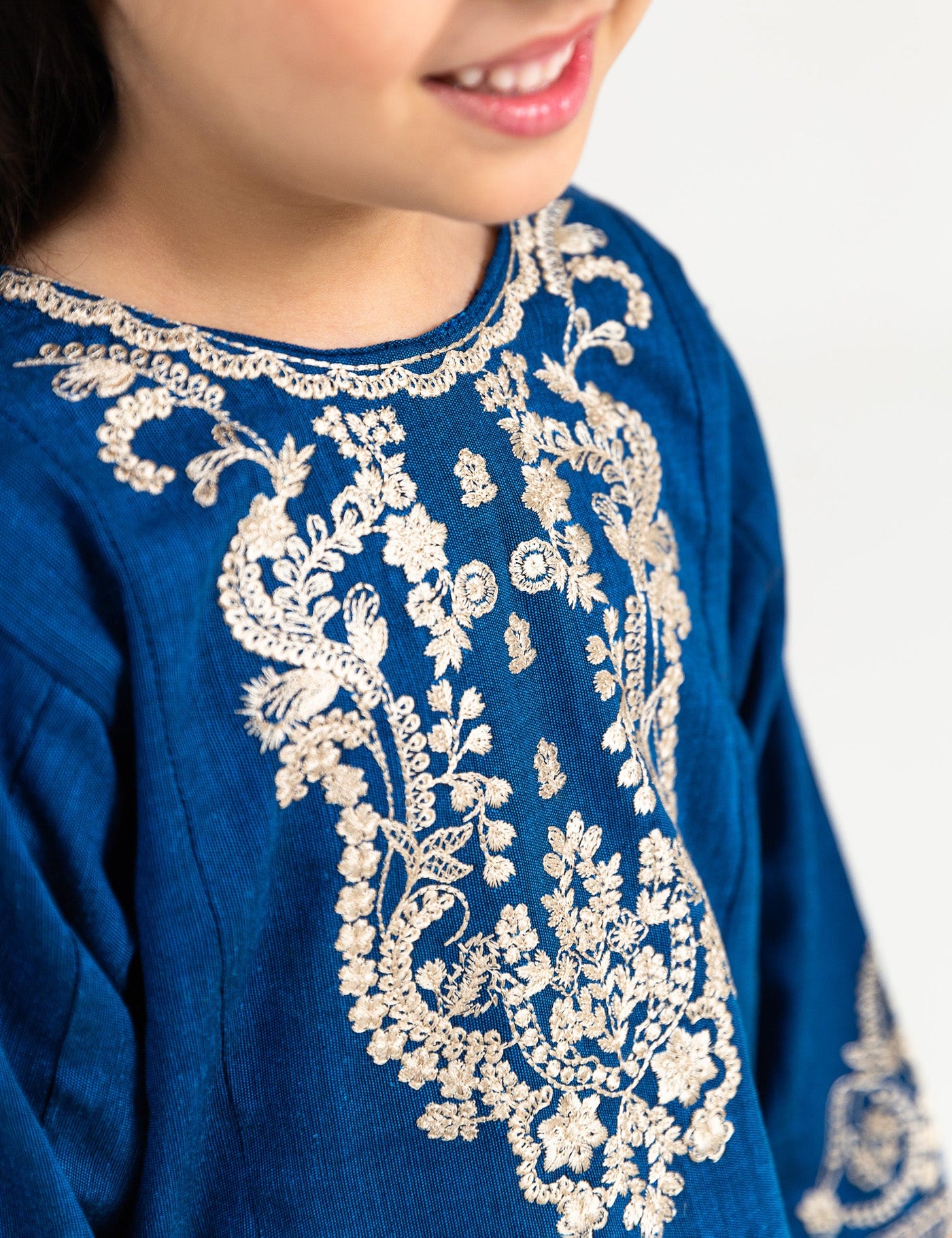 2 Piece Embroidered Suit