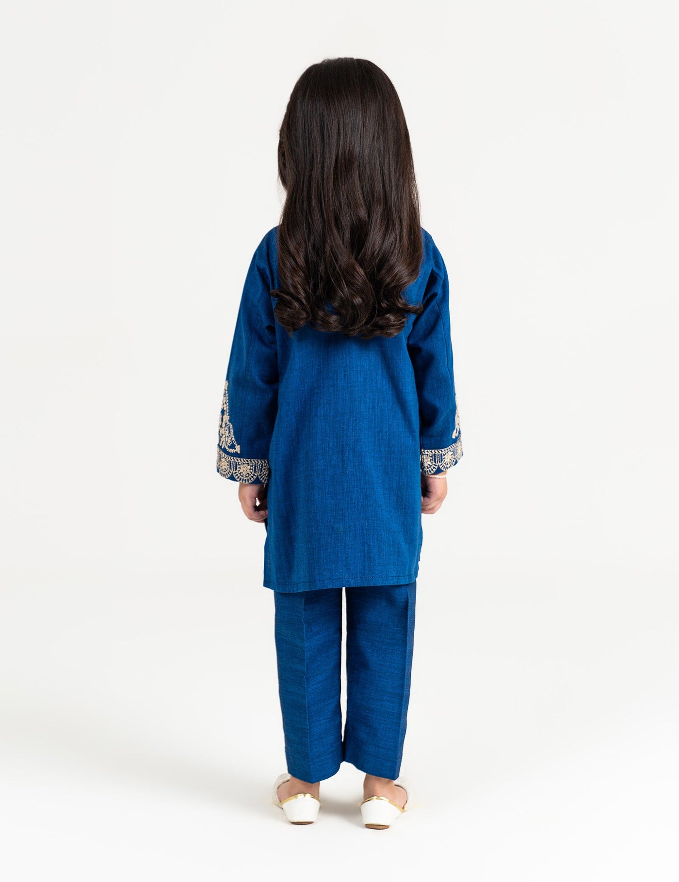 2 Piece Embroidered Suit