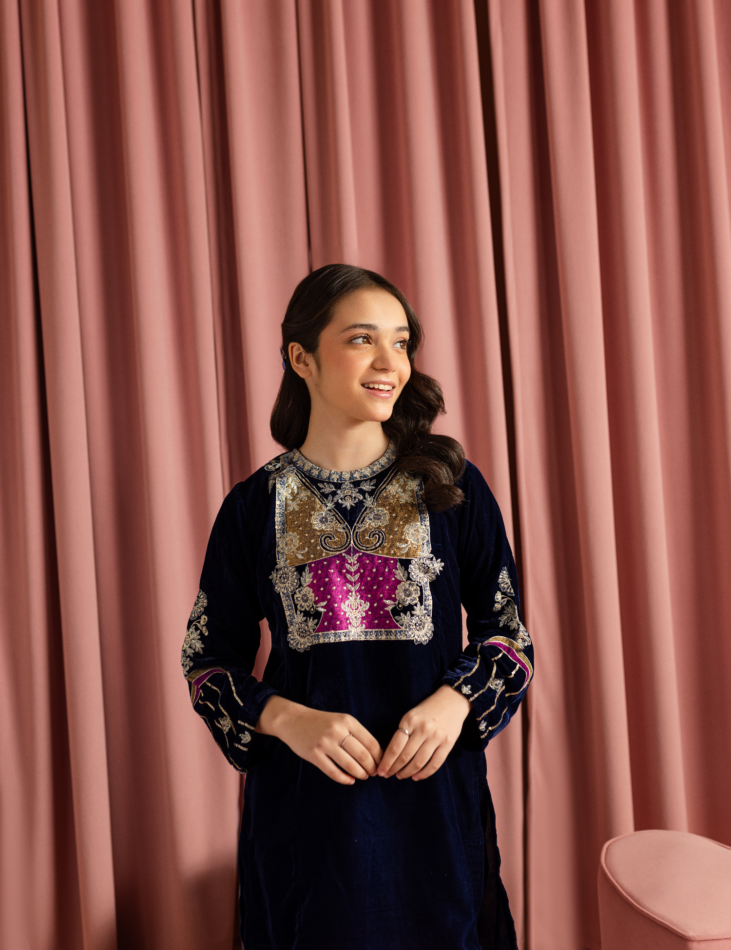 2 Piece Velvet Suit