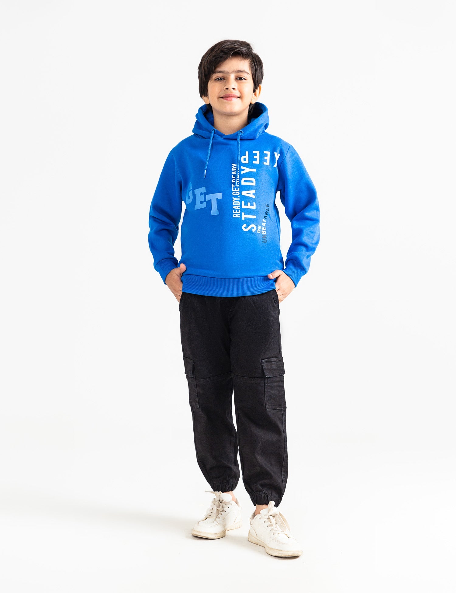 Slogan Printed Hoodie