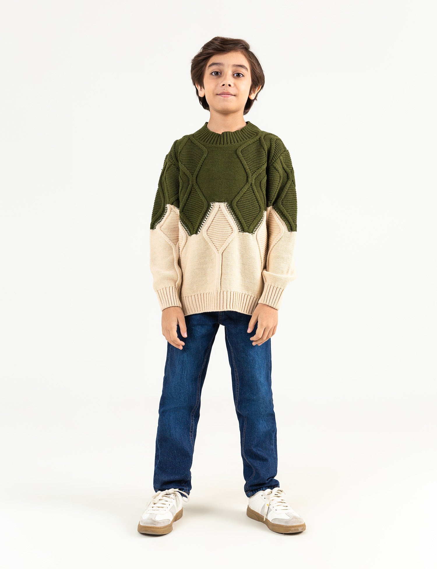 Color Block Sweater