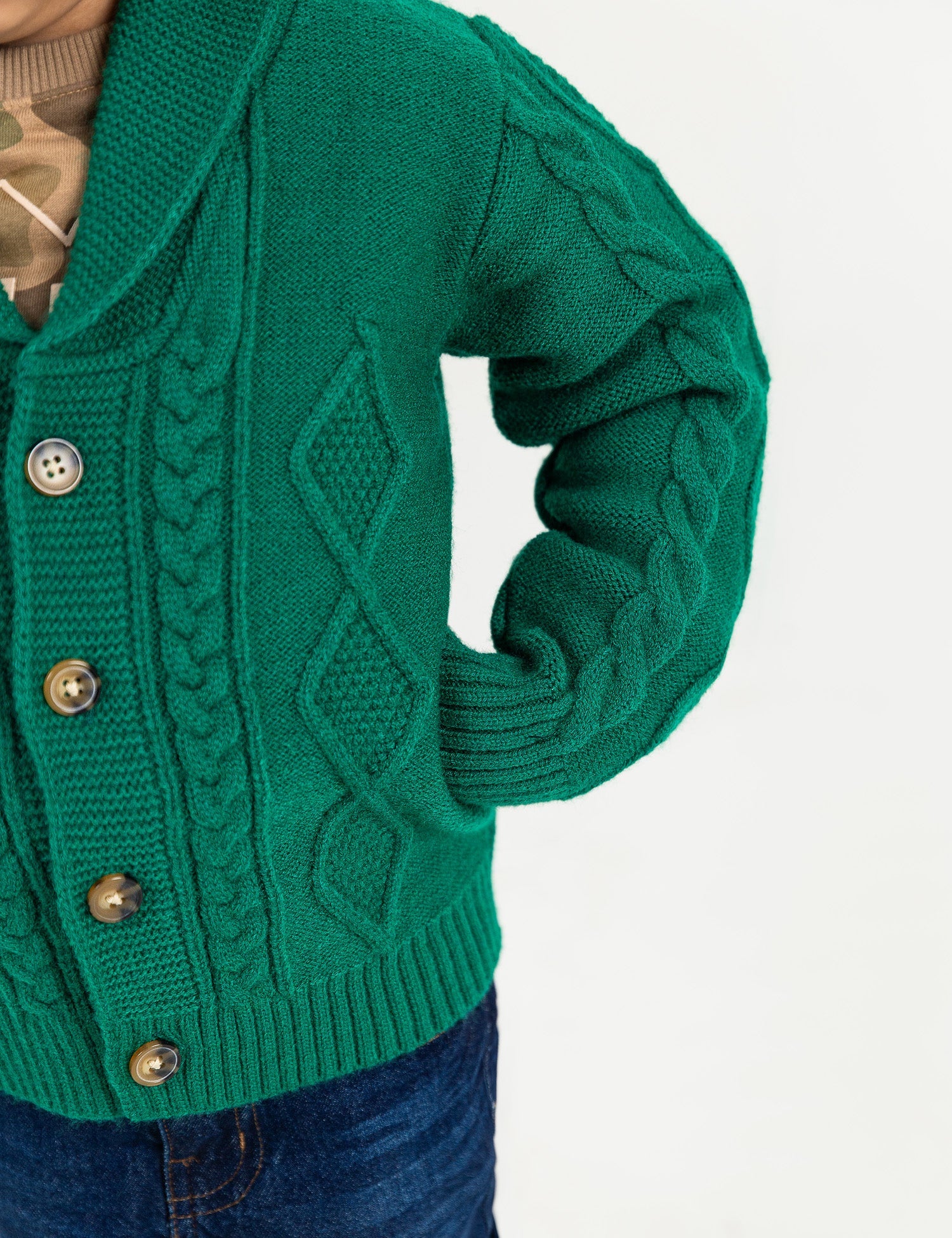 Shawl Collar Cardigan