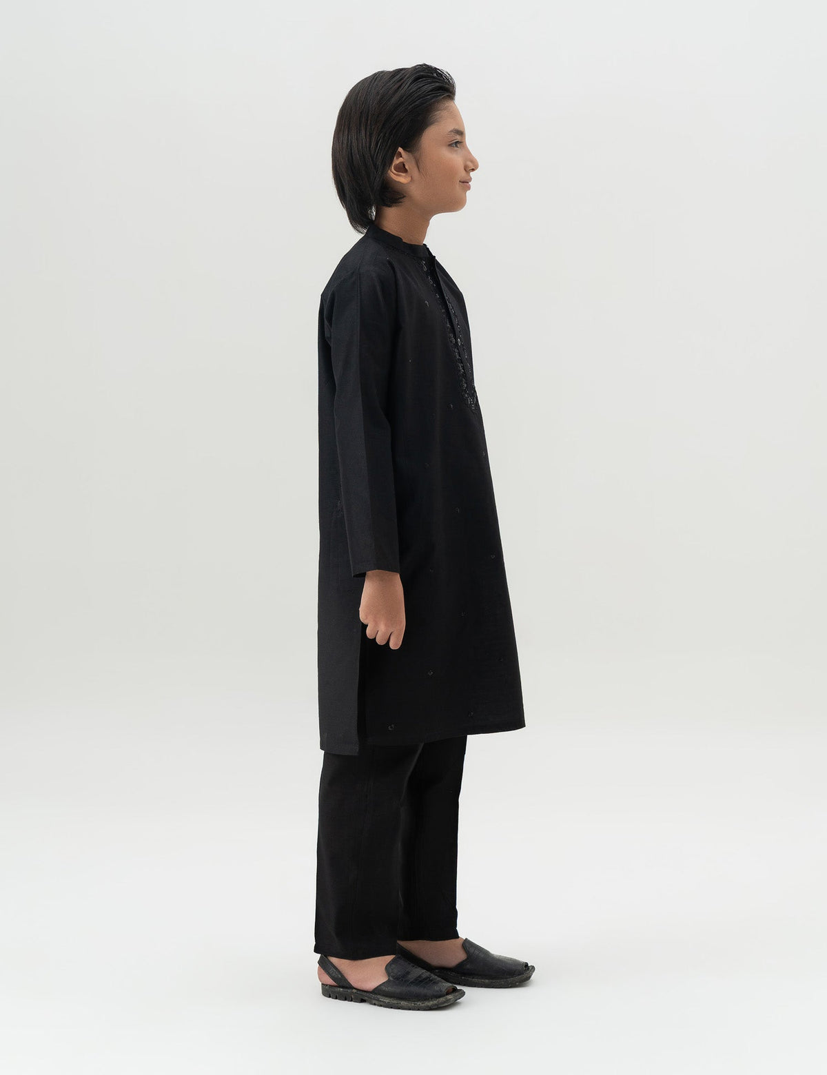2 PIECE EMBROIDERED SUIT - BK22601BEWS29003-BLACK-185462-1-2Y