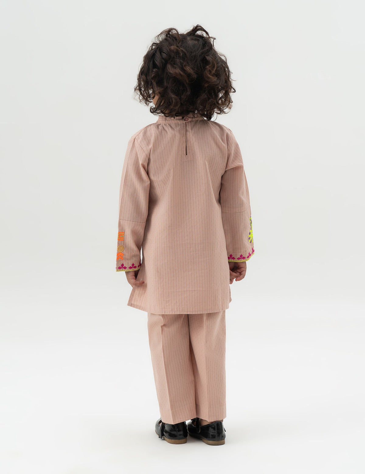 2 PIECE FLORAL EMBROIDERED SUIT - BK22601GEWS29550-PEACH-186177-3-4Y