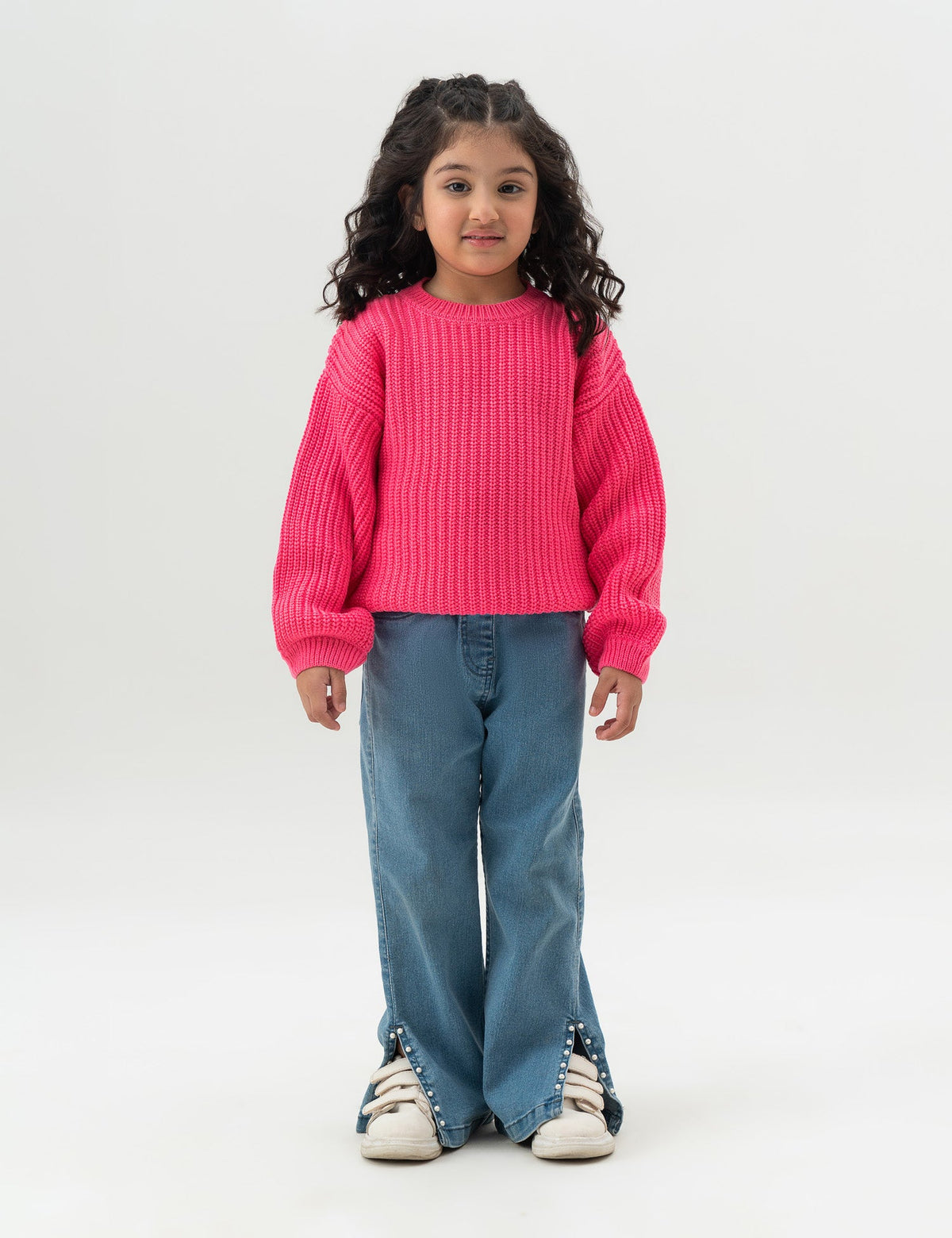 TEXTURED KNIT SWEATER