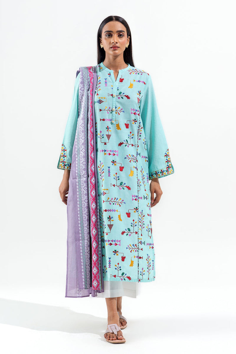 Muted Rose In Silk - Dupatta