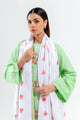 2 Piece Embroidered Chambray Suit (Pret)
