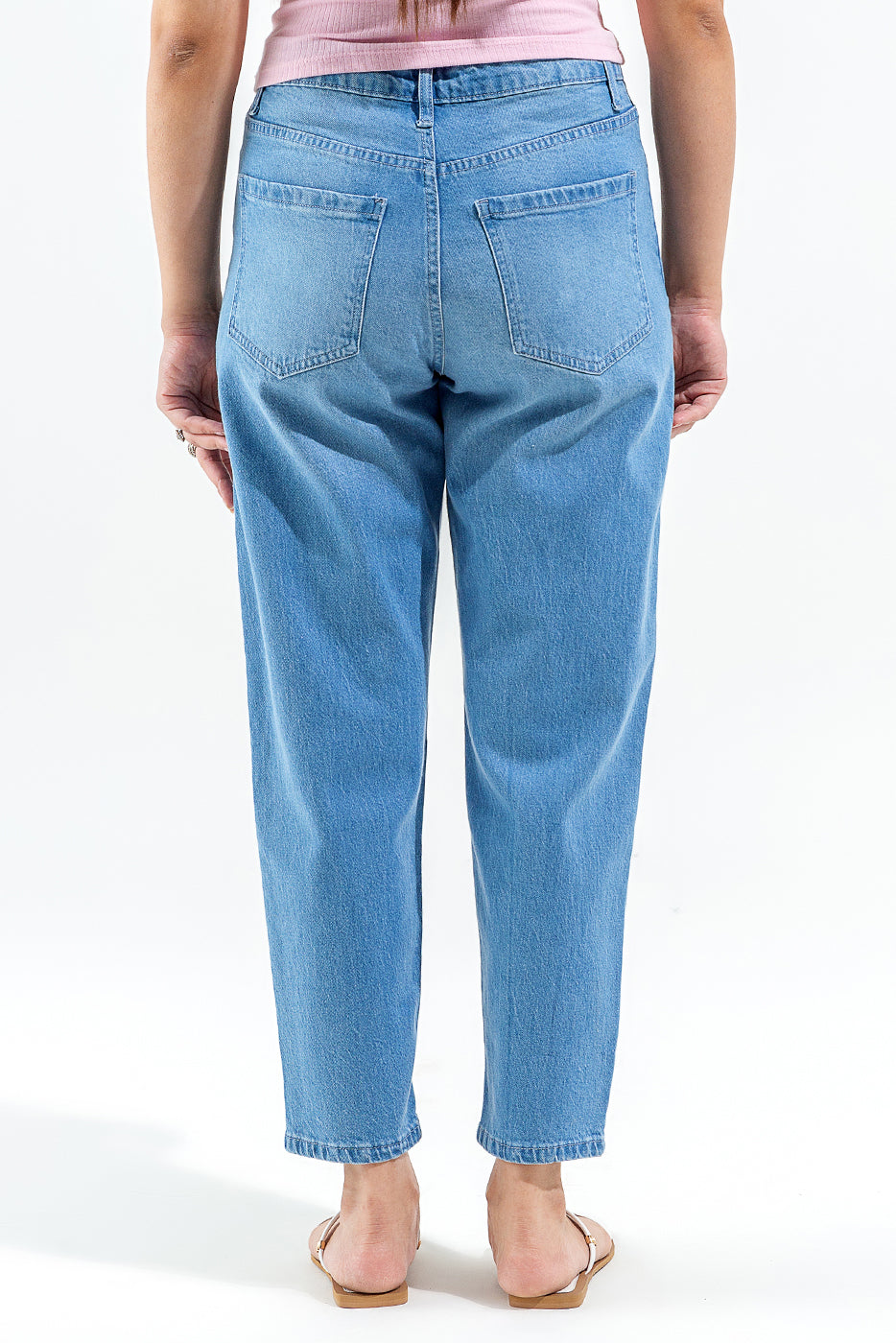 High-Rise Mom Jeans