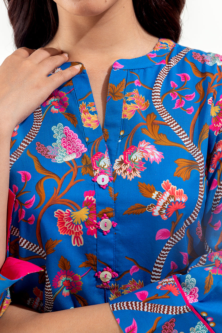 2 Piece Printed Lawn Suit (Pret)