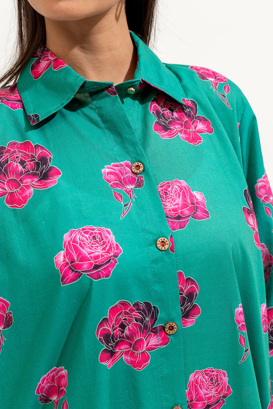 Printed Lawn Shirt (Pret)