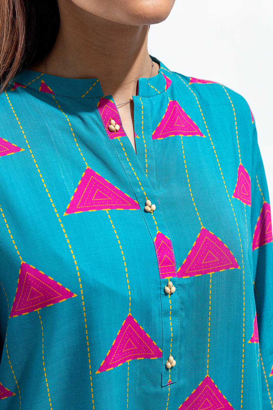 Printed Viscose Shirt (Pret)